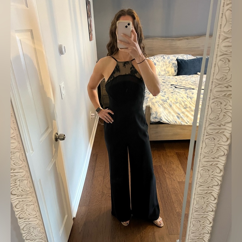 Black Evening Jumpsuit